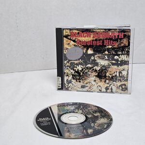 BLACK SABBATH Greatest Hits 6002-2 Courtesy Of Dorchester Holding Good Preowned